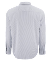 Cutter & Buck Men's Skyline Recycled Pinstripe Long Sleeve Button Down Dress Shirt-3