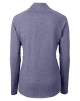 Cutter & Buck Women's Adapt Recycled Soft Knit Stretch Heathered Full Zip Jacket-6