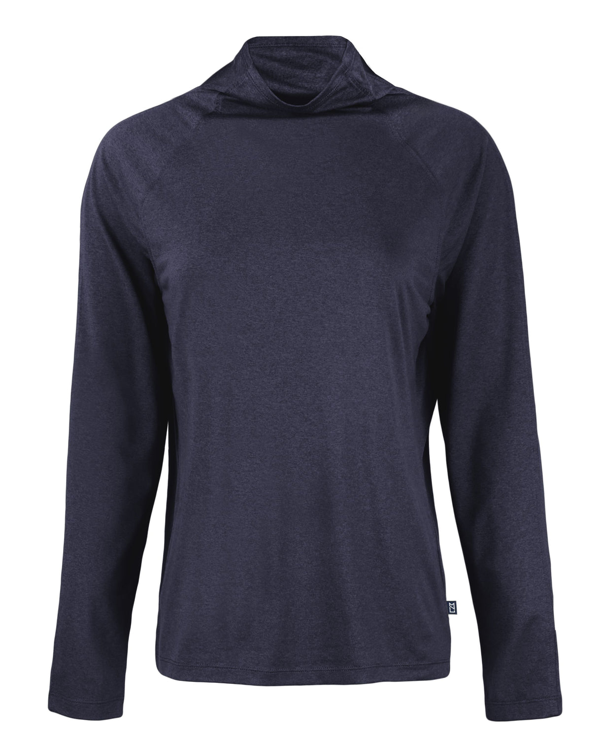 Cutter & Buck Women's Coastline Recycled Double Peached Funnel Neck Pullover-5