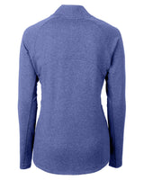 Cutter & Buck Women's Adapt Recycled Soft Knit Stretch Heathered Full Zip Jacket-3