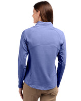 Cutter & Buck Women's Adapt Recycled Soft Knit Stretch Heathered Full Zip Jacket-5