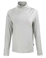 Cutter & Buck Women's Coastline Recycled Double Peached Funnel Neck Pullover-1