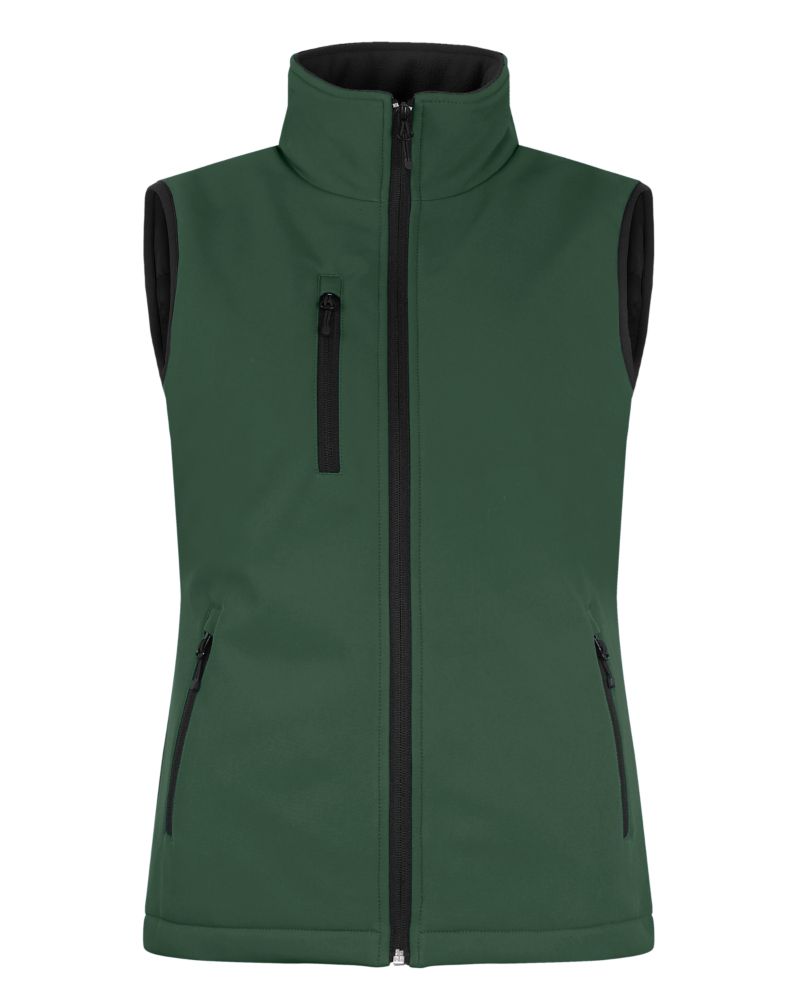 Clique Women's Equinox Insulated Softshell Full Zip Vest-2