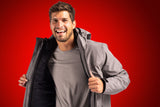 Clique Men's Cornice Recycled 3-in-1 Waterproof System Full Zip Parka-12