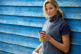 Cutter & Buck Women's Mainsail Sweater-Knit Full Zip Asymmetrical Vest-8