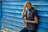 Cutter & Buck Women's Mainsail Sweater-Knit Full Zip Asymmetrical Vest-9