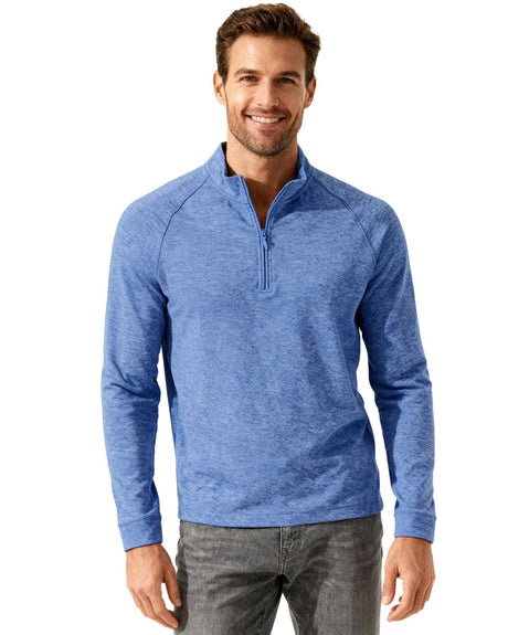 Clique Men's Dash Recycled Quarter Zip Sweatshirt-1