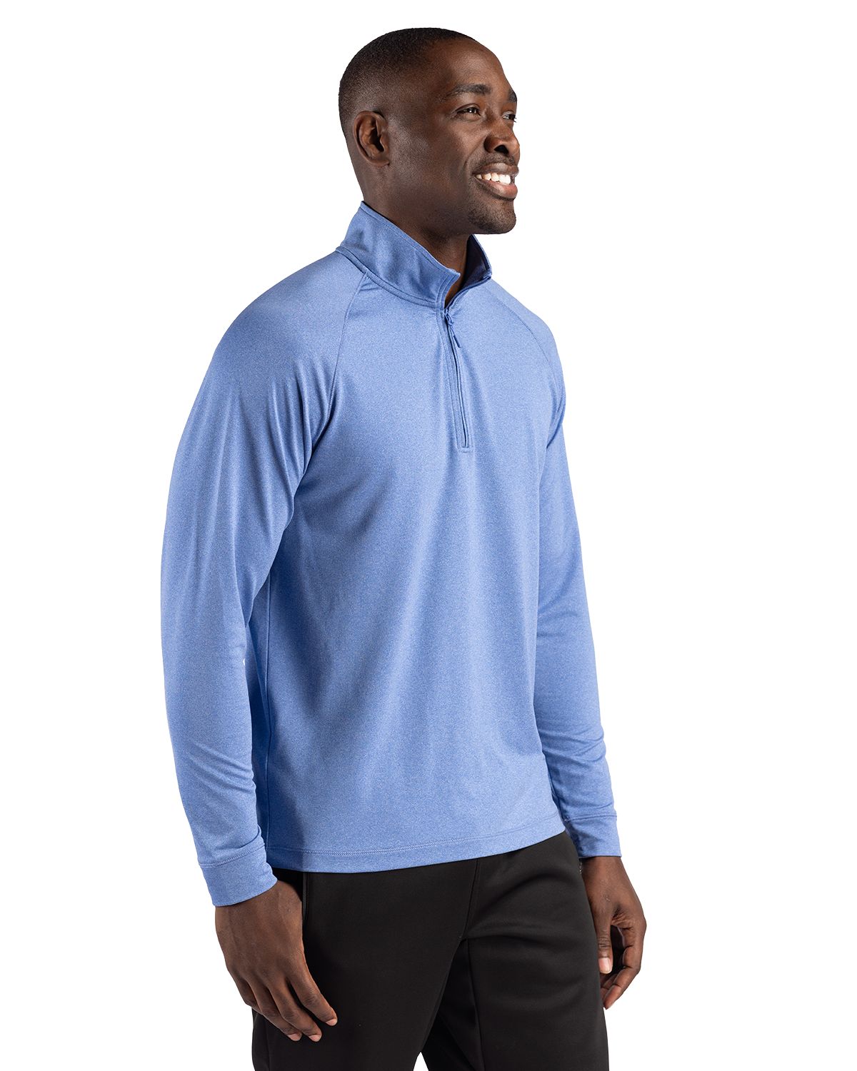 Clique Men's Dash Recycled Quarter Zip Sweatshirt-3