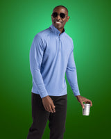 Clique Men's Dash Recycled Quarter Zip Sweatshirt-5