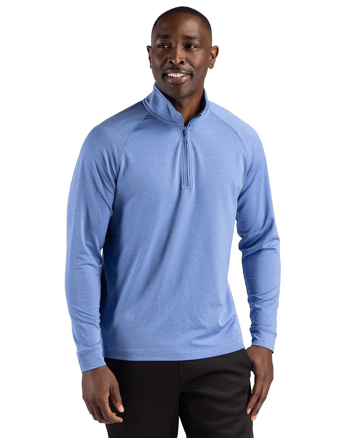Clique Men's Dash Recycled Quarter Zip Sweatshirt-7