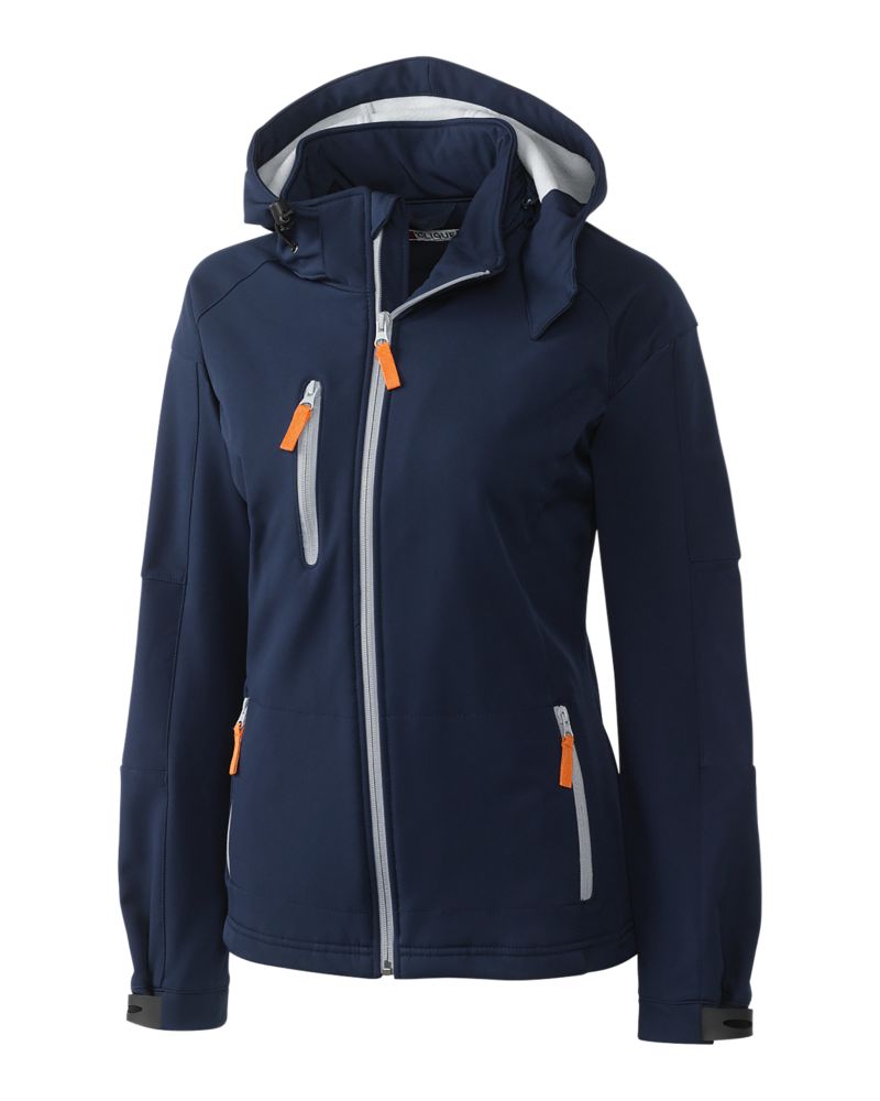 Clique Women's Serac Stretch Softshell Full Zip Jacket-2