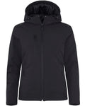 Clique Women's Equinox Insulated Softshell Full Zip Hooded Jacket-1