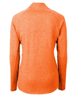Cutter & Buck Women's Adapt Recycled Soft Knit Stretch Heathered Full Zip Jacket-3