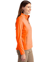 Cutter & Buck Women's Adapt Recycled Soft Knit Stretch Heathered Full Zip Jacket-7