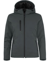 Clique Women's Equinox Insulated Softshell Full Zip Hooded Jacket-2