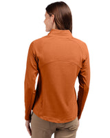 Cutter & Buck Women's Adapt Recycled Soft Knit Stretch Heathered Full Zip Jacket-2