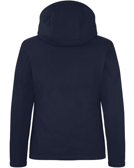 Clique Women's Equinox Insulated Softshell Full Zip Hooded Jacket-1