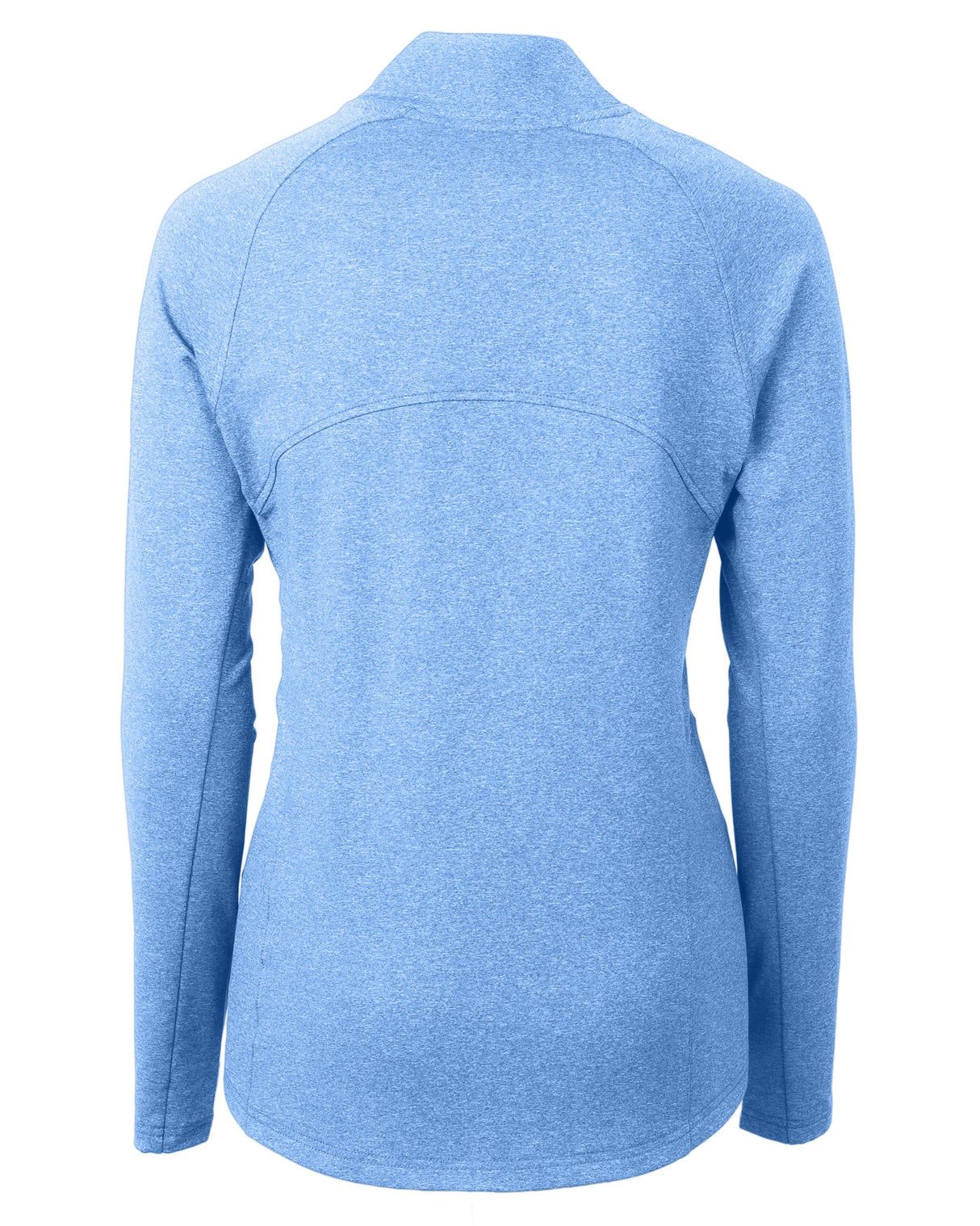 Cutter & Buck Women's Adapt Recycled Soft Knit Stretch Heathered Full Zip Jacket-6