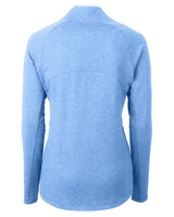 Cutter & Buck Women's Adapt Recycled Soft Knit Stretch Heathered Full Zip Jacket-6