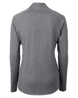 Cutter & Buck Women's Adapt Recycled Soft Knit Stretch Heathered Full Zip Jacket-5