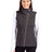 Cutter & Buck Women's Mainsail Sweater-Knit Full Zip Asymmetrical Vest-1