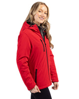 Clique Women's Equinox Insulated Softshell Full Zip Hooded Jacket-7