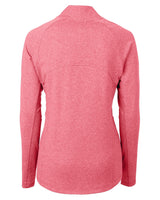 Cutter & Buck Women's Adapt Recycled Soft Knit Stretch Heathered Full Zip Jacket-6