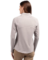 Cutter & Buck Women's Adapt Recycled Soft Knit Stretch Heathered Full Zip Jacket-7