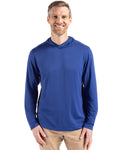 Cutter & Buck Men's Coastline Recycled Double Peached Hooded Pullover-1