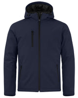 Clique Men's Equinox Insulated Softshell Full Zip Hooded Jacket-2
