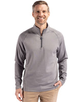 Cutter & Buck Men's Peshastin Recycled GridFleece Half Zip Pullover-8