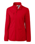 Clique Women's Trail Recycled Stretch Softshell Full Zip Jacket-1