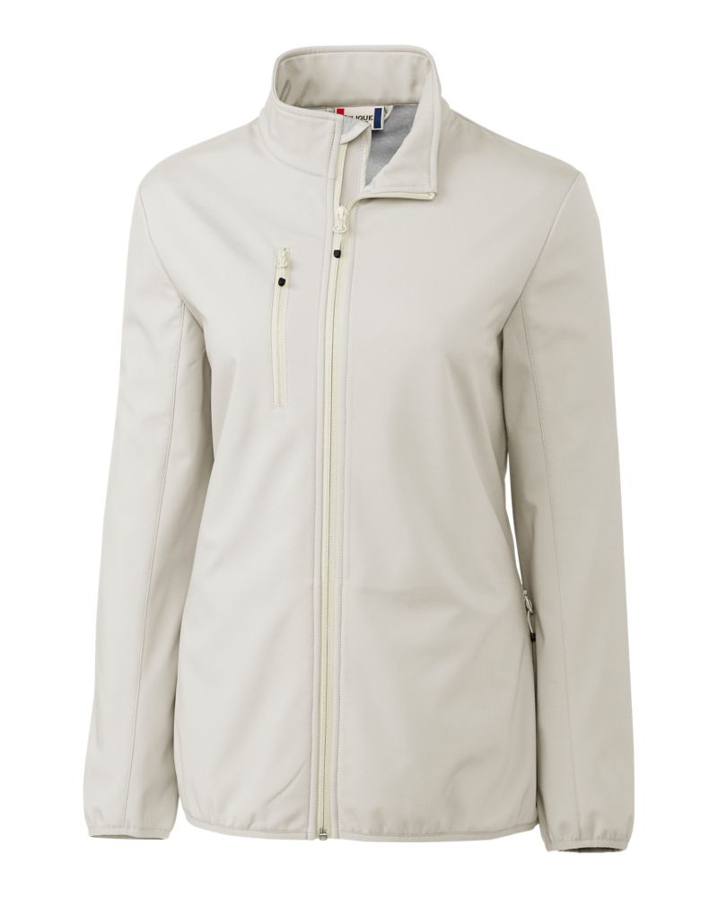 Clique Women's Trail Recycled Stretch Softshell Full Zip Jacket-7
