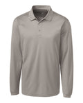 Clique Men's Ice Pique Tech Long Sleeve Polo-1