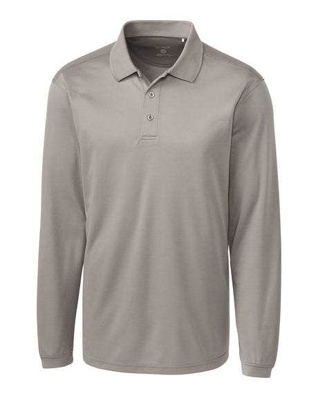 Clique Men's Ice Pique Tech Long Sleeve Polo-1
