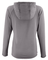 Cutter & Buck Women's Prospect Recycled Featherlight Stretch Hooded Pullover-12