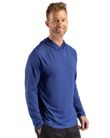 Cutter & Buck Men's Prospect Recycled Featherlight Stretch Hooded Pullover-3