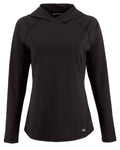 Cutter & Buck Women's Prospect Recycled Featherlight Stretch Hooded Pullover-1