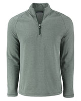 Cutter & Buck Men's Peshastin Recycled GridFleece Half Zip Pullover-1