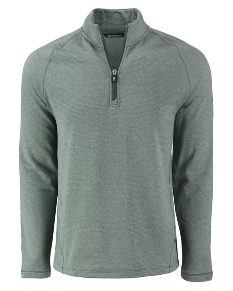Cutter & Buck Men's Peshastin Recycled GridFleece Half Zip Pullover-1