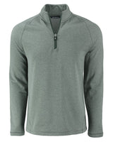 Cutter & Buck Men's Peshastin Recycled GridFleece Half Zip Pullover-2