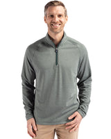 Cutter & Buck Men's Peshastin Recycled GridFleece Half Zip Pullover-4