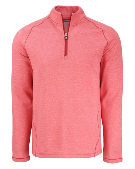 Cutter & Buck Men's Peshastin Recycled GridFleece Half Zip Pullover-1