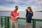 Cutter & Buck Men's Peshastin Recycled GridFleece Half Zip Pullover-5