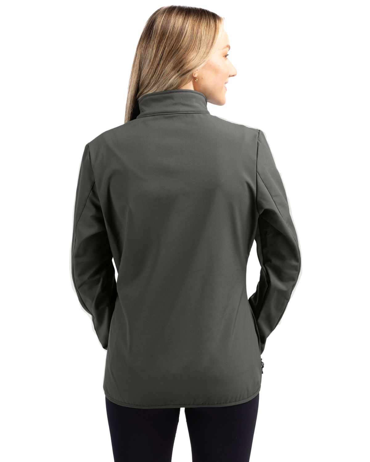 Clique Women's Trail Recycled Stretch Softshell Full Zip Jacket-3