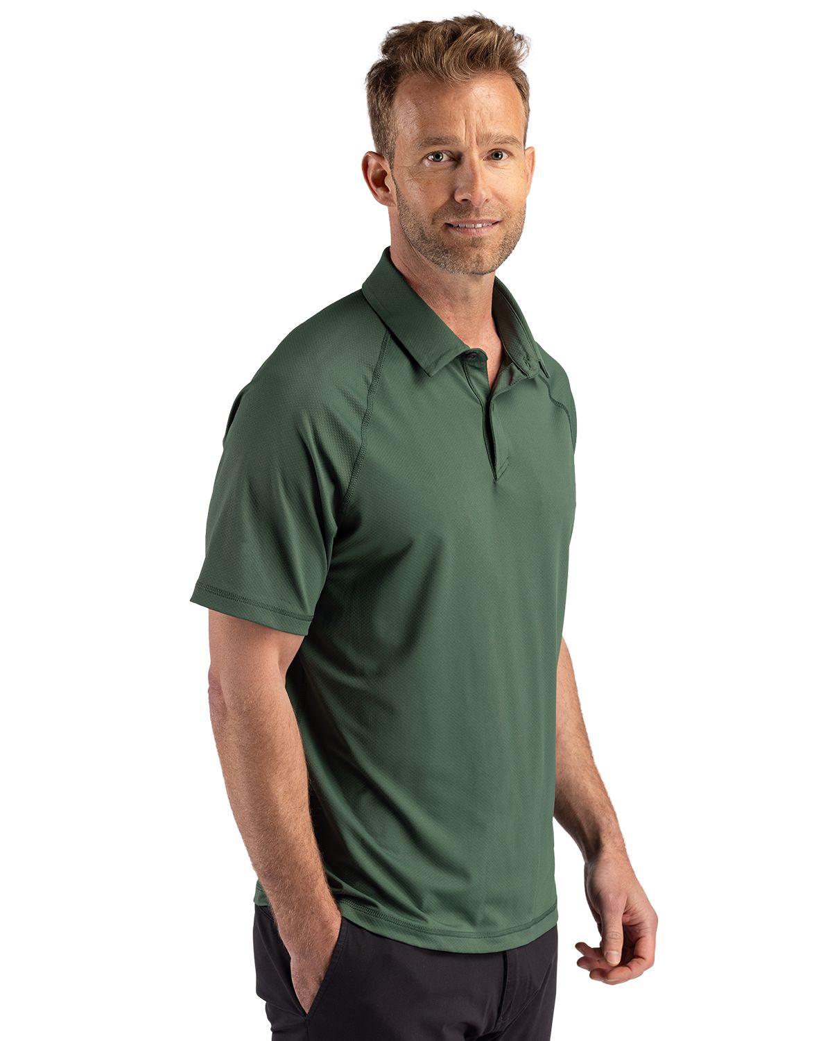 Cutter & Buck Men's Prospect Recycled Featherlight Stretch Sport Polo-3