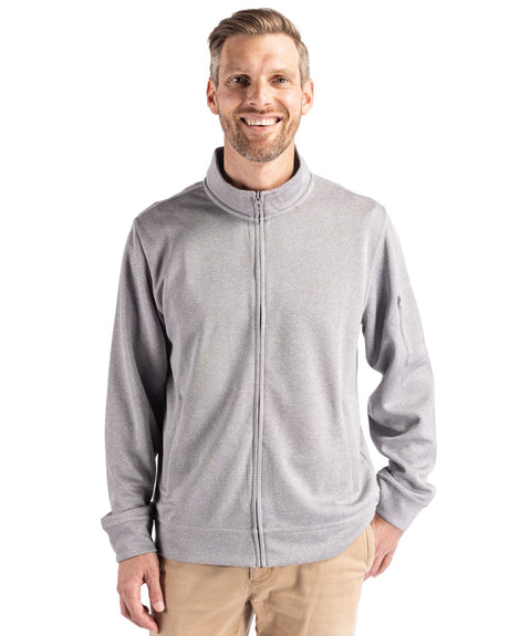 Clique Men's Lift Solution-dyed Performance Full Zip Sweatshirt-1