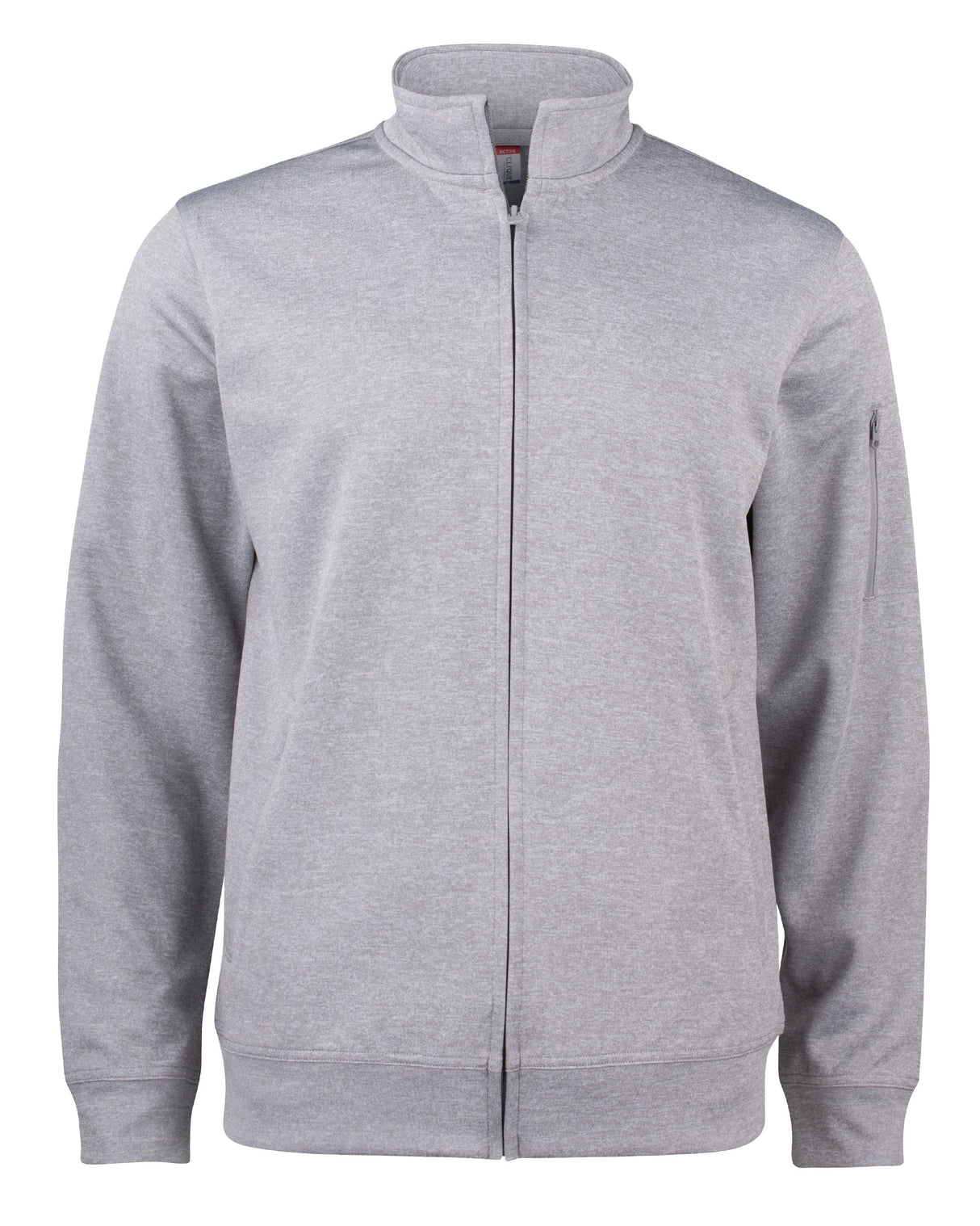 Clique Men's Lift Solution-dyed Performance Full Zip Sweatshirt-5