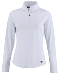 Cutter & Buck Women's Prospect Recycled Featherlight Stretch Quarter Zip-1