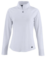 Cutter & Buck Women's Prospect Recycled Featherlight Stretch Quarter Zip-2